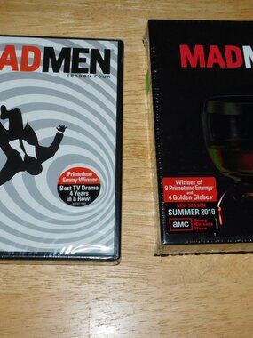 NEW  - Madmen Season 2 + 3 DVD box sets